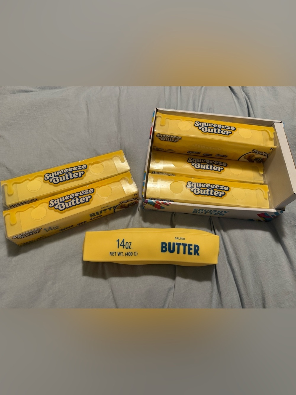 Sunny Days Giant Butter Sqeeze toy Sensory Learning ADHD Stress Relief